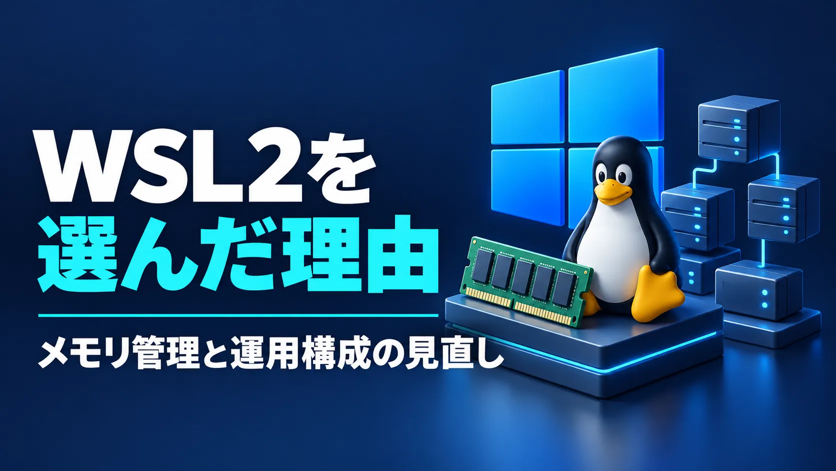 WSL2移行を検討する【ローカルサーバー基盤に採用した理由】