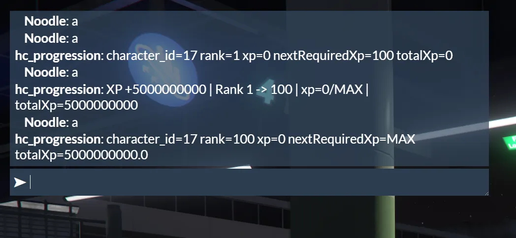 FiveMでRankとXPを作る【character_id単位で進行度を管理します】